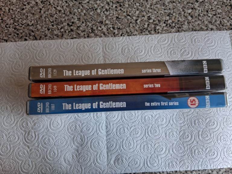 THE LEAGUE OF GENTLEMEN ( SERIES 1,2,3. )