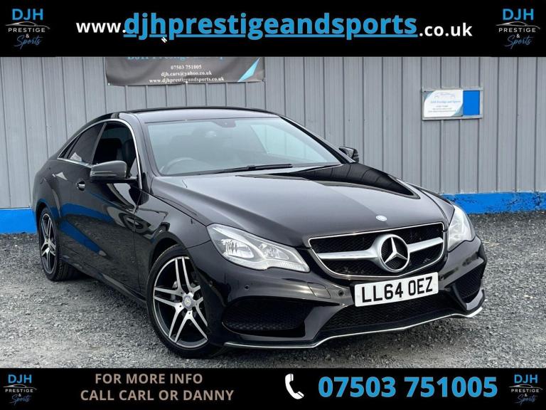 2015 Mercedes-Benz E Class 2.1 E250 CDI AMG Sport G-Tronic+ Euro 5 (s/s) 2dr COUPE Diesel Automatic