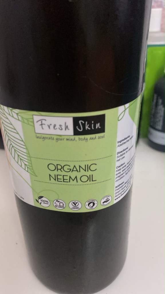 Free Organic Neem Oil – Used