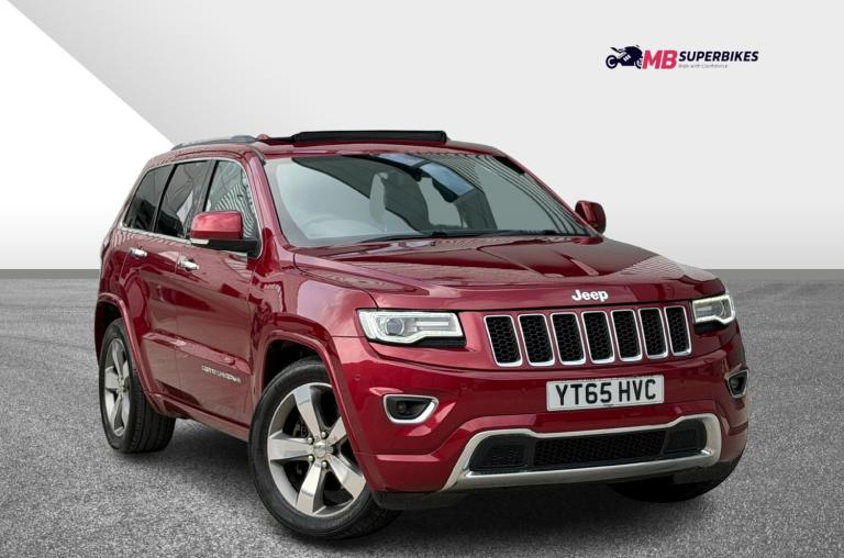 JEEP GRAND CHEROKEE 3.0 V6 CRD OVERLAND AUTO 4WD 2015 (65) + FULL SERVICE HISTRY
