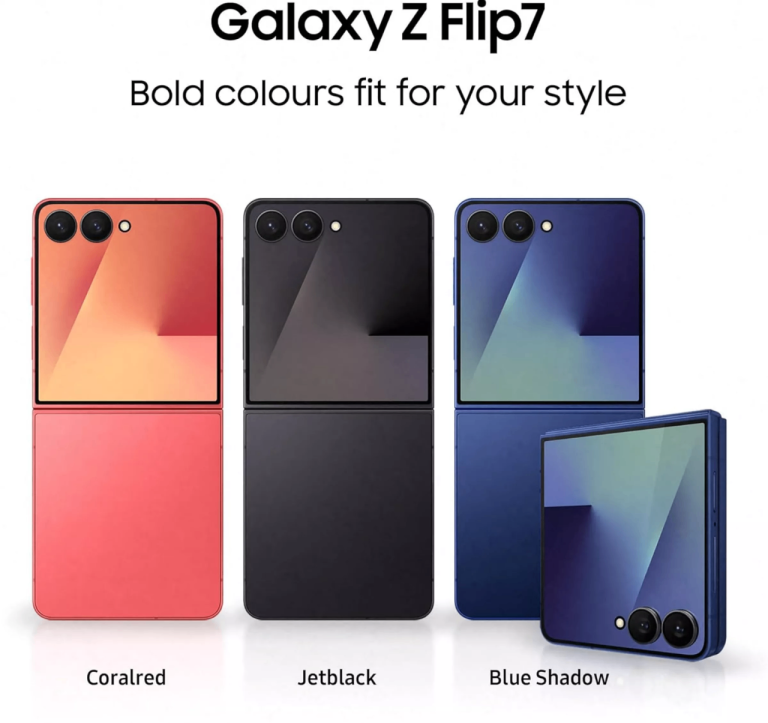 Samsung Galaxy Z Flip 7 – 256GB Blue Shadow – Brand New & Sealed