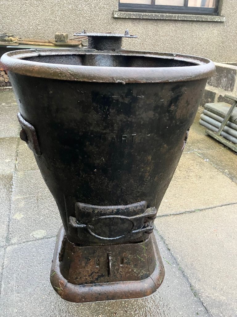 Antique Cast Iron Boiler 