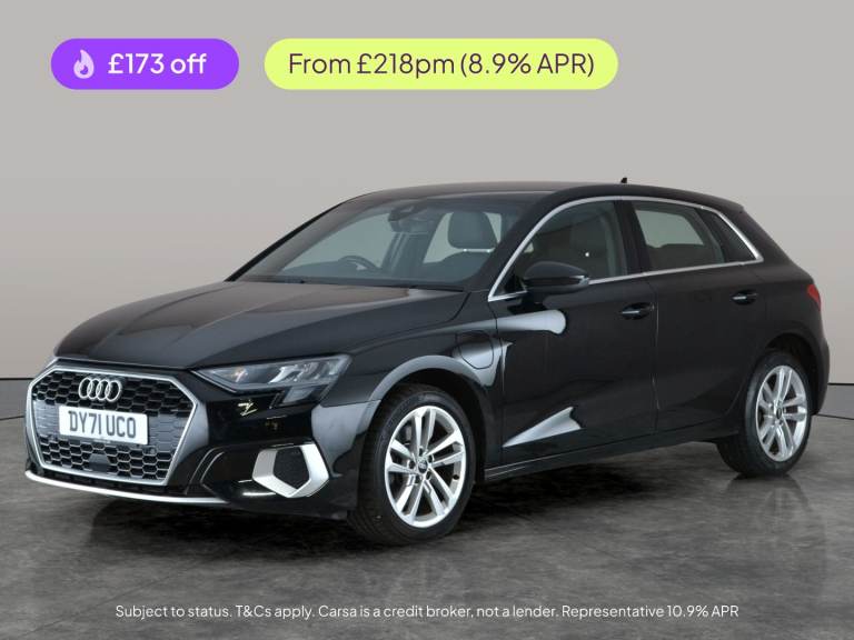 2021 Audi A3 1.4 TFSIe 40 Sport Sportback 5dr Petrol Plug-in Hybrid S Tronic Euro 6 (s/s Hatchbac...