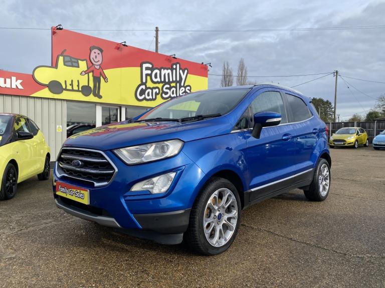 FORD ECOSPORT 1.5 TITANIUM DIESEL LOVELY CONDITION 1 OWNER SUPER LOW MILEAGE