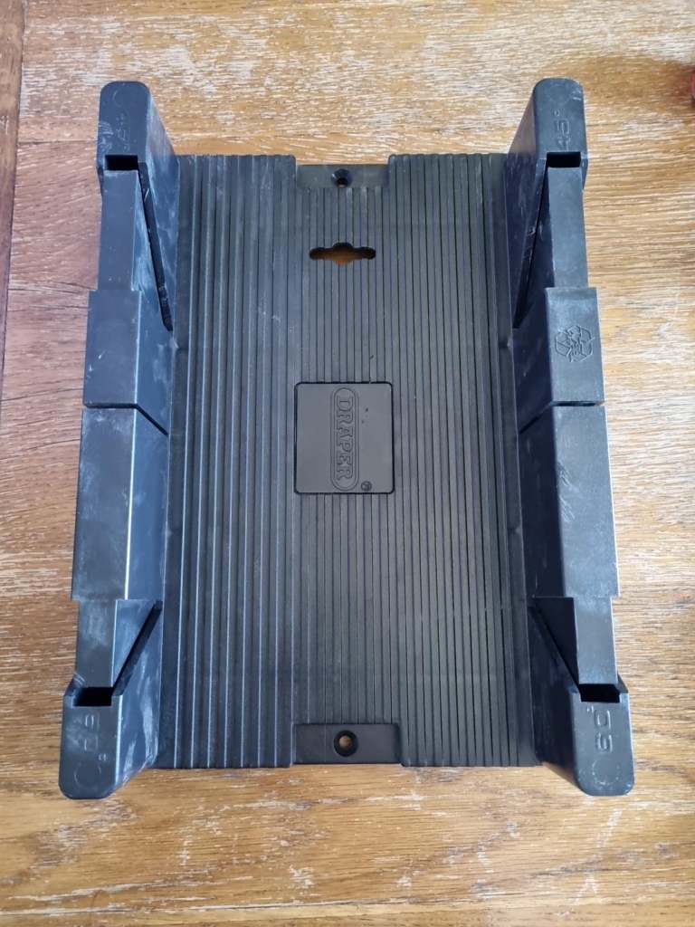 Silverline Mitre Box – Good Condition, Black Plastic