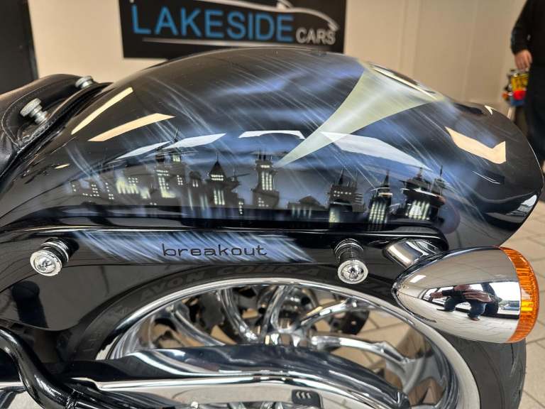 HARLEY-DAVIDSON SOFTAIL FXSB Breakout Black Manual Petrol 2013