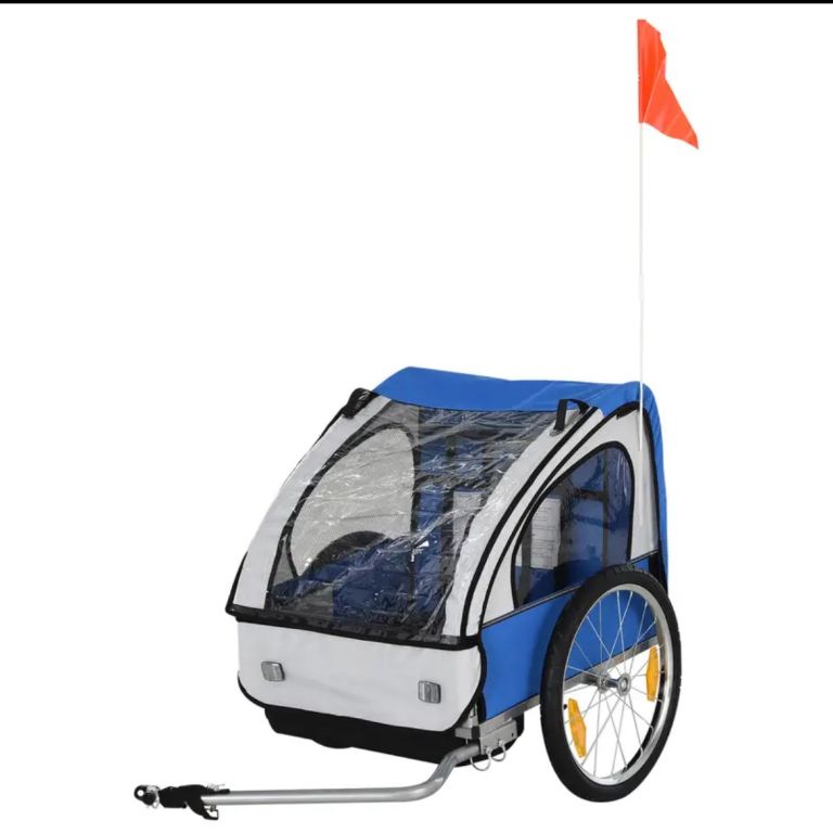 Homcom bike trailer brand new in box