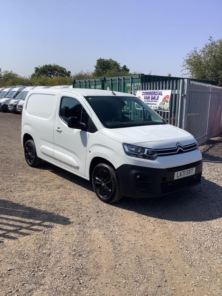 2022 Citroen Berlingo 1.5 BlueHDi 1000Kg Driver Pro 100ps [6 Speed] PANEL VAN Diesel Manual