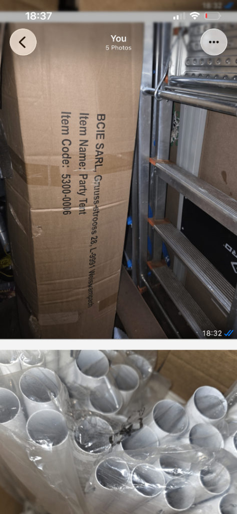 Party gazebo new in the box