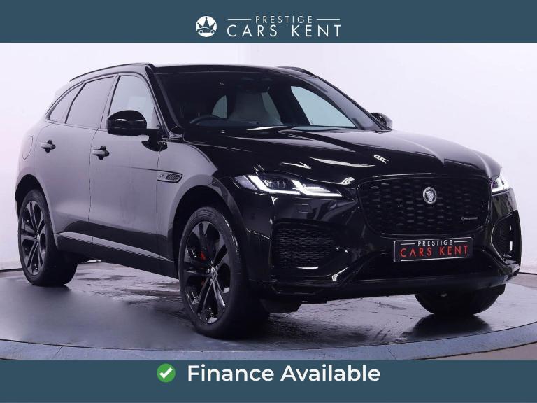 2023 Jaguar F-Pace 2.0 P400e 19.3kWh R-Dynamic HSE Black SUV 5dr Petrol Plug-in Hybrid Auto AW ES...