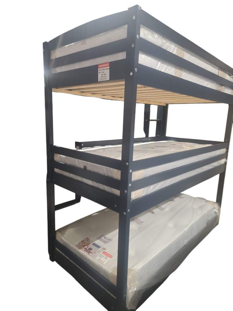 Triple Bunk Bed Frame