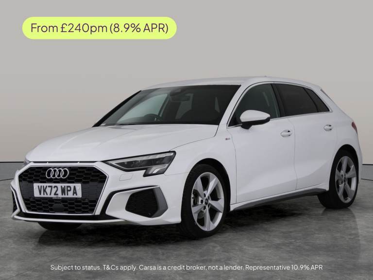 2022 Audi A3 30 TFSI S Line 5dr S Tronic HATCHBACK PETROL Automatic