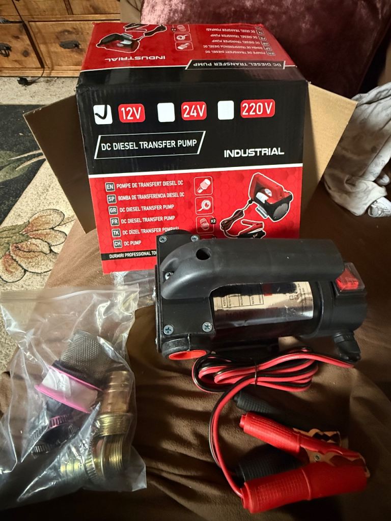 Industrial DC Diesel Transfer Pump - Brand New in Box