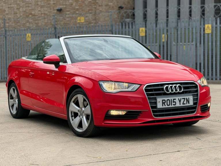 2015 Audi A3 Cabriolet 2.0 TDI Sport Euro 6 (s/s) 2dr CONVERTIBLE Diesel Manual