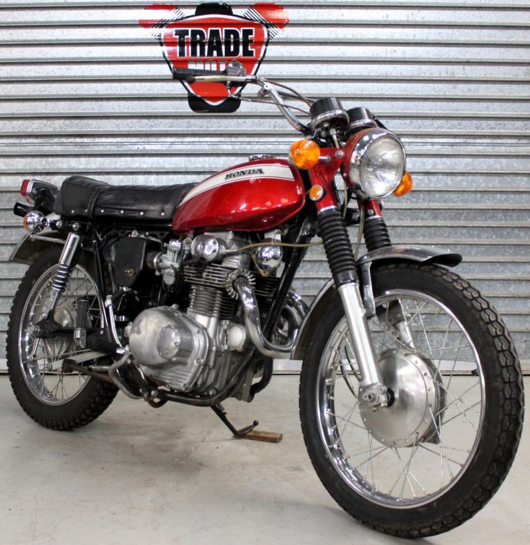 1969 69 HONDA CL 350 CL350 K2 RED TRADE SALE RESTORATION PROJECT CLASSIC IMPORT