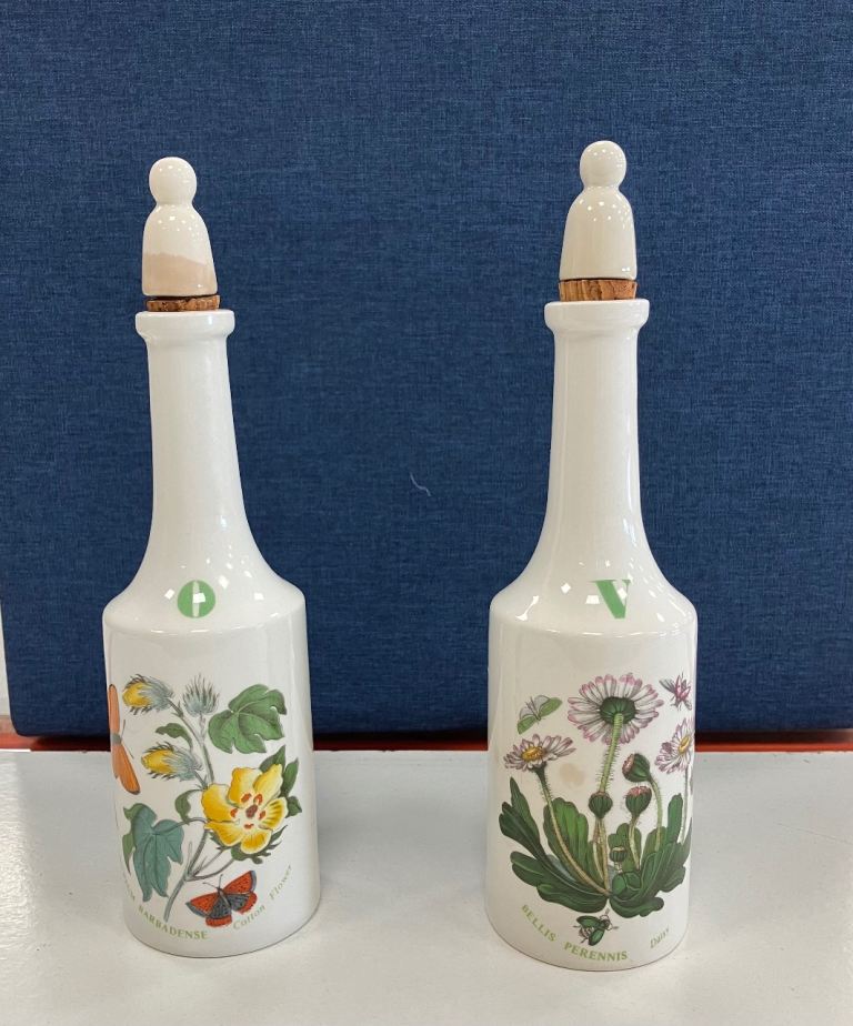 Portmeirion Botanic Garden Oli & Vinegar Bottles  