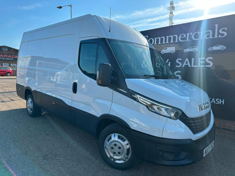 2021 Iveco Daily 35S14B 2.3 136 AUTOMATIC 8SP LWB HI ROOF PANEL VAN 101K FSH AC CRUISE LEDS PANEL...