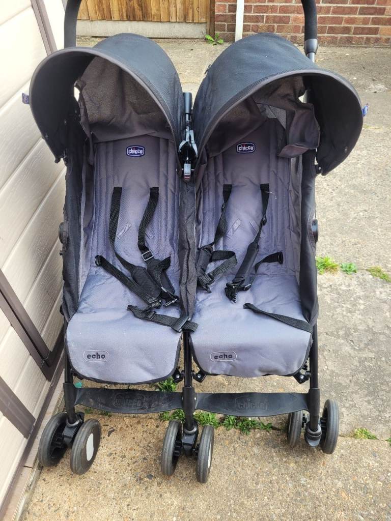 Chicco Echo double lay back side by side buggy