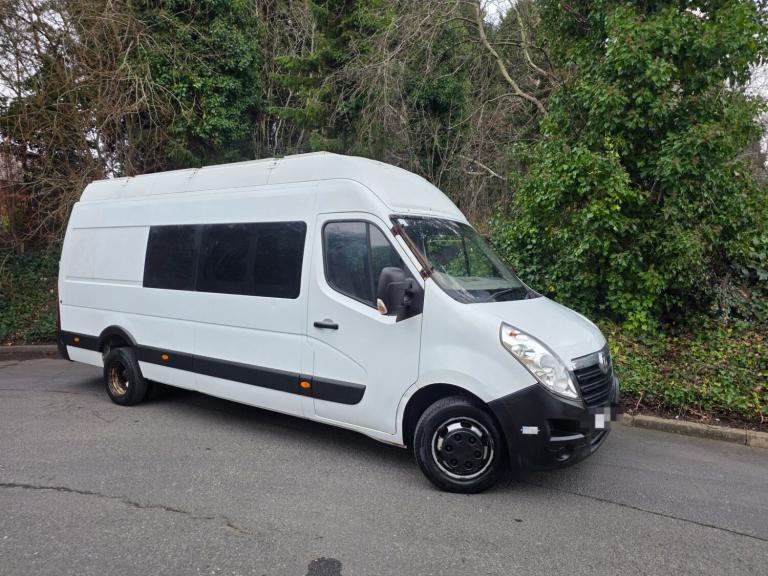 2015 VAUXHALL MOVANO 2.3 CDTI 4500 XLWB HIGH ROOF CREWVAN EURO6 CAMPER EX POLICE