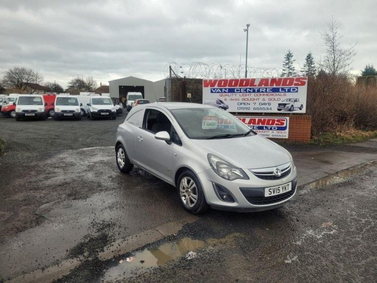 2015 ON 15 PLATE VAUXHALL CORSA SPORTIVE CDTI 1300CC ECOFLEX DIESEL VAN NO VAT 