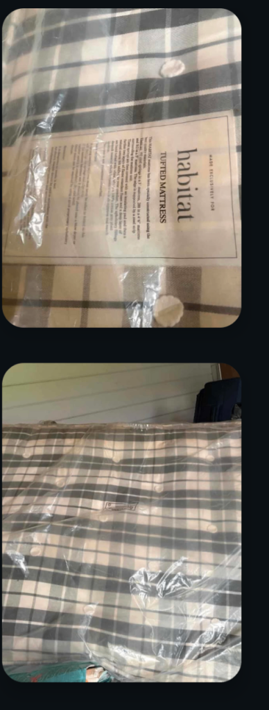 Small orthopedic mattress 