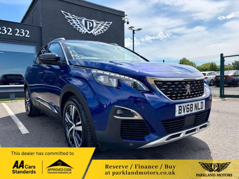 2018 Peugeot 3008 1.5 3008 GT Line Blue HDi S/S 5dr SUV Diesel Manual
