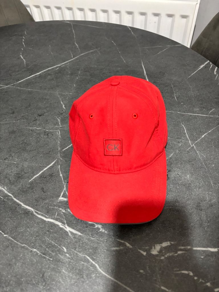 Calvin Klein Golf Red Cap – Good Condition