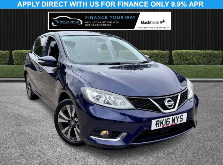 2016 16 NISSAN PULSAR 1.2 DIG-T TEKNA HATCHBACK 5DR PETROL XTRON EURO 6 (S/S) (1