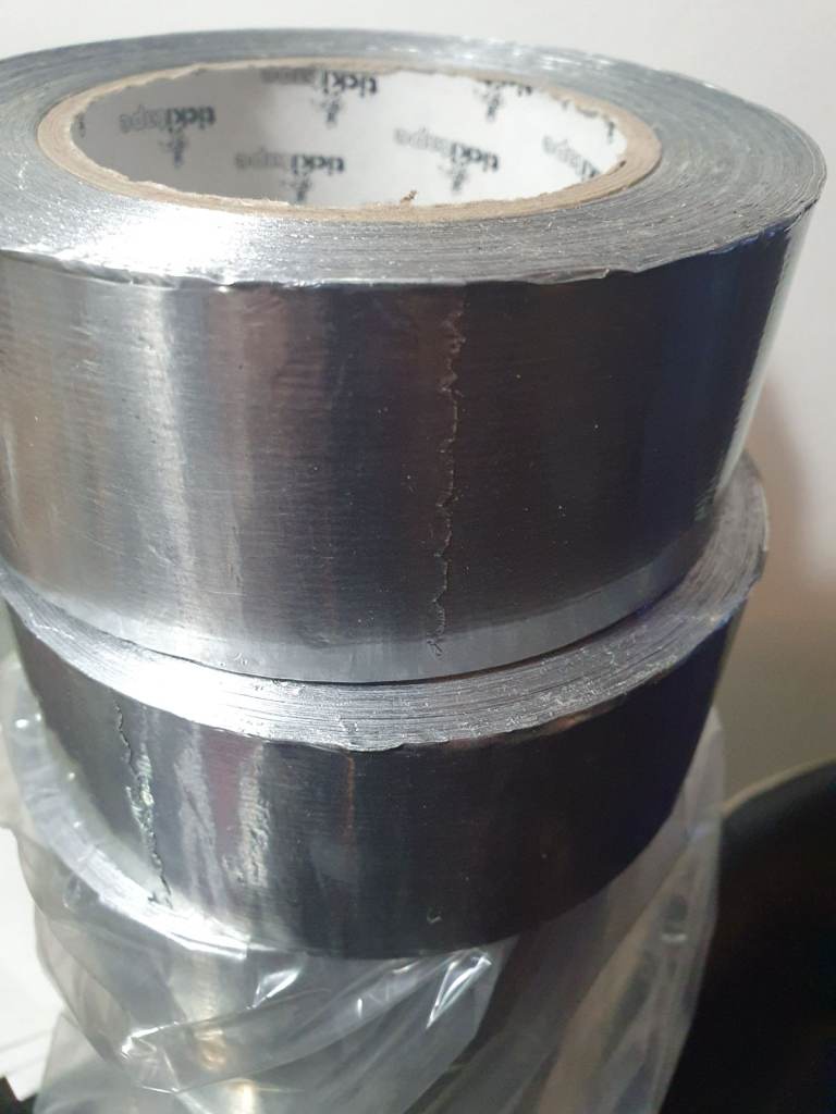3 x 100mtr Foil Tapes Rolls
