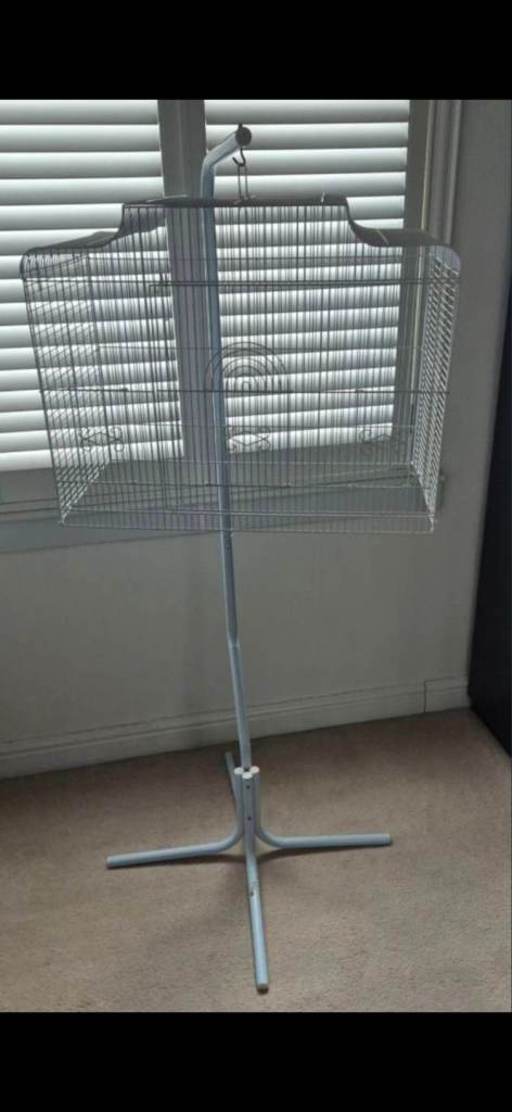 Bird Cage With Stand + Accessories