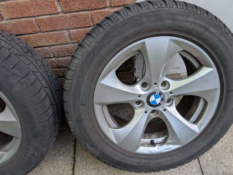 Genuine BMW 3 Series alloy wheel set. Includes 4 wheels and tyres.