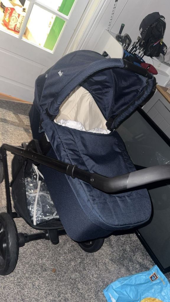 Joie Pushchair / Pram - Blue, Good Condition