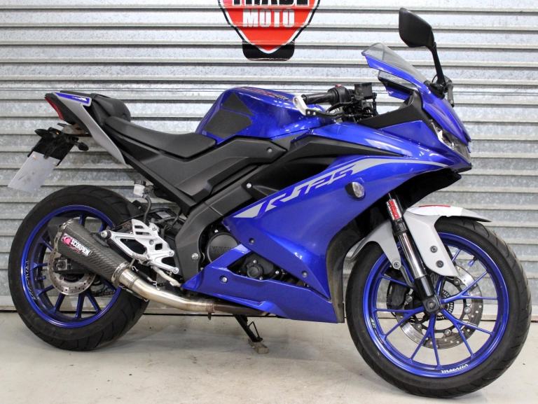 2021 21 YAMAHA YZF-R125 ABS GEN3 TRADE SALE BLUE LEARNER LEGAL 14K NEW MOT R 125
