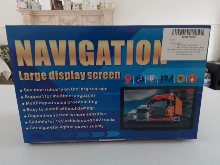 Large Screen Satnav