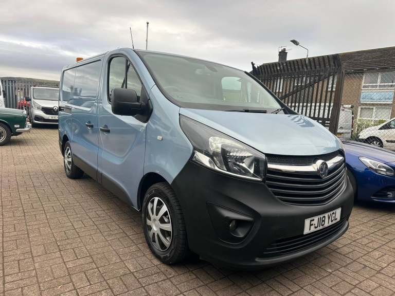 2018 Vauxhall Vivaro 2900 1.6CDTI BiTurbo 125PS H1 Van PANEL VAN DIESEL Manual