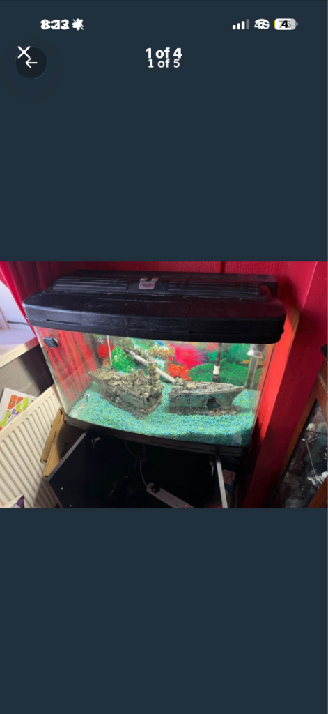 Fish pod tank 120L