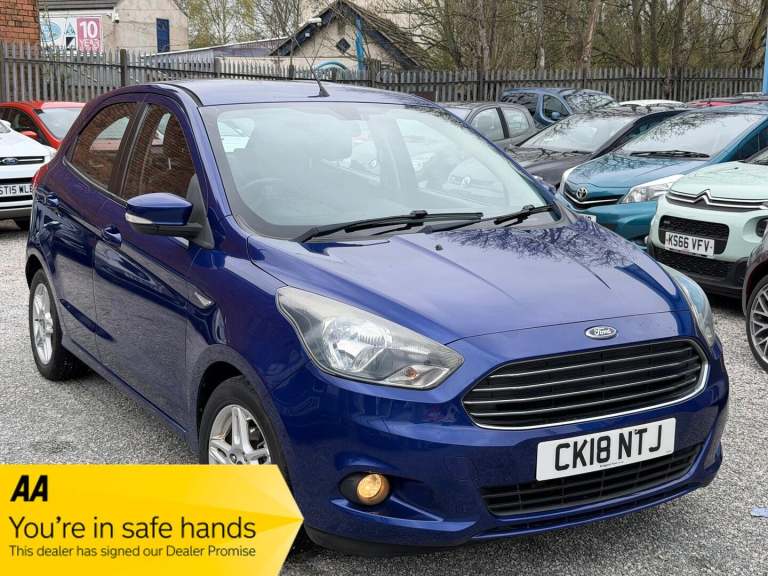 2018 Ford Ka+ 1.2 Ti-VCT Zetec Euro 6 5dr HATCHBACK Petrol Manual