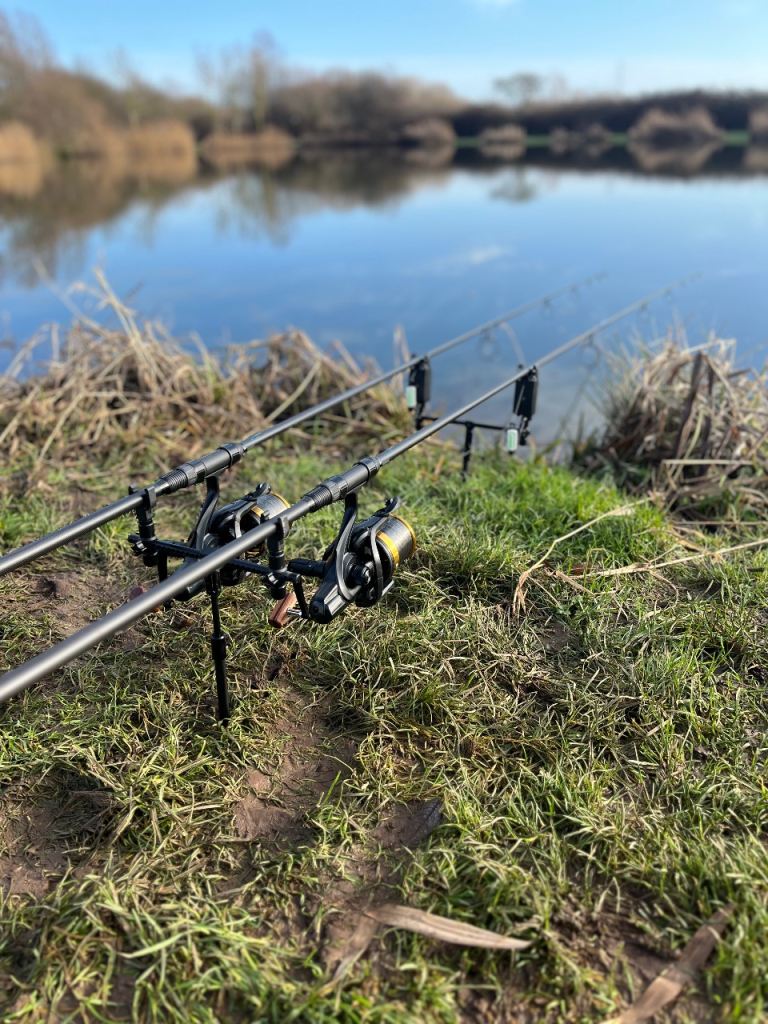 Carp fishing rods x2 Nash 