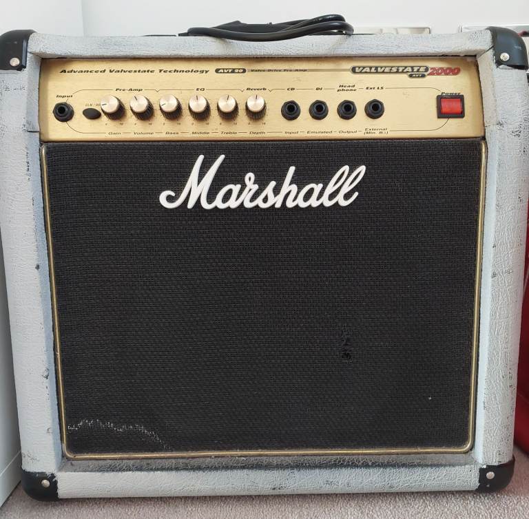 Marshall AVT20 Valvestate Guitar Combo Amp – 2000 Series — Fair Cosmetic Condition, Sounds Great