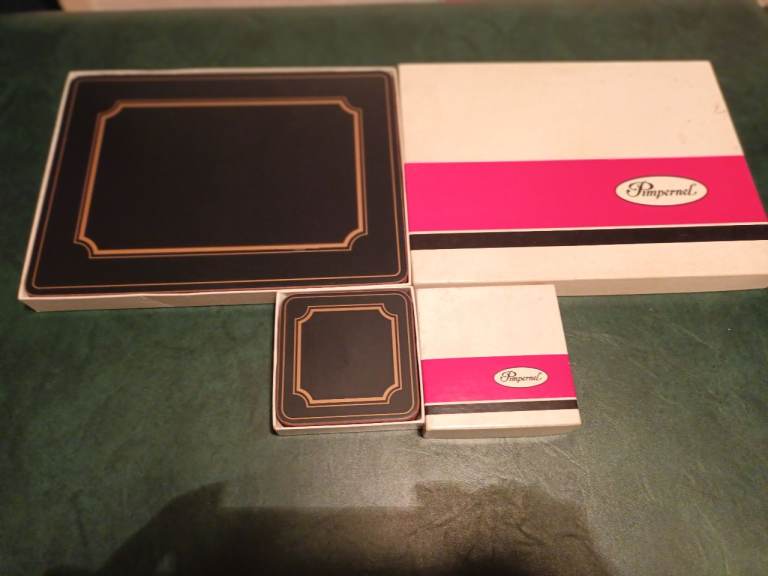 Pimpernel Place Mats and Coasters