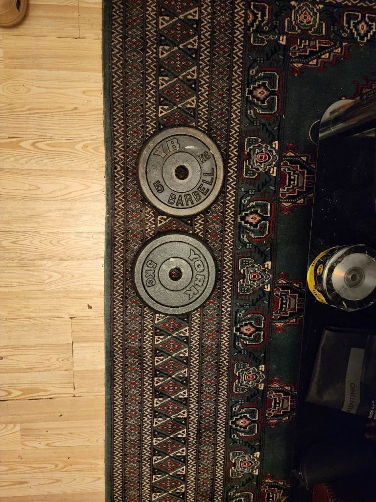 Cast iron weights plates 