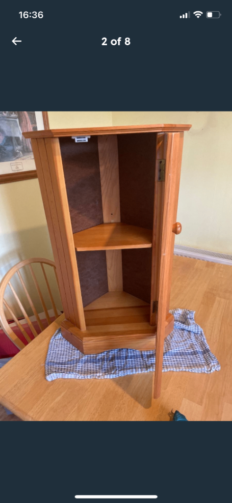 image for 3 items Small corner unit,table,side table