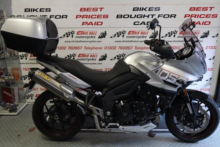 2018 Triumph Tiger 1050 Sport, Lowered. 