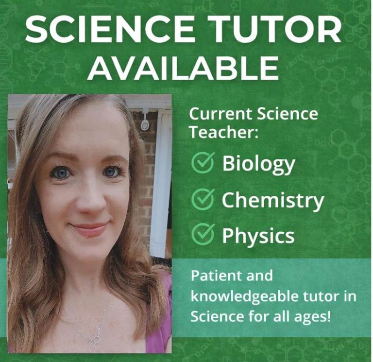 GCSE Science and A-Level Biology tutoring from current qualified teacher