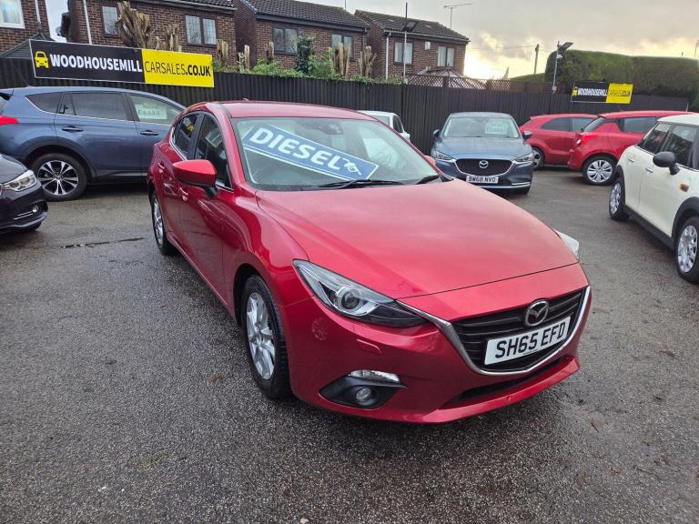 2015 Mazda Mazda3 2.2 SKYACTIV-D SE-L Nav Euro 6 (s/s) 5dr HATCHBACK Diesel Manual