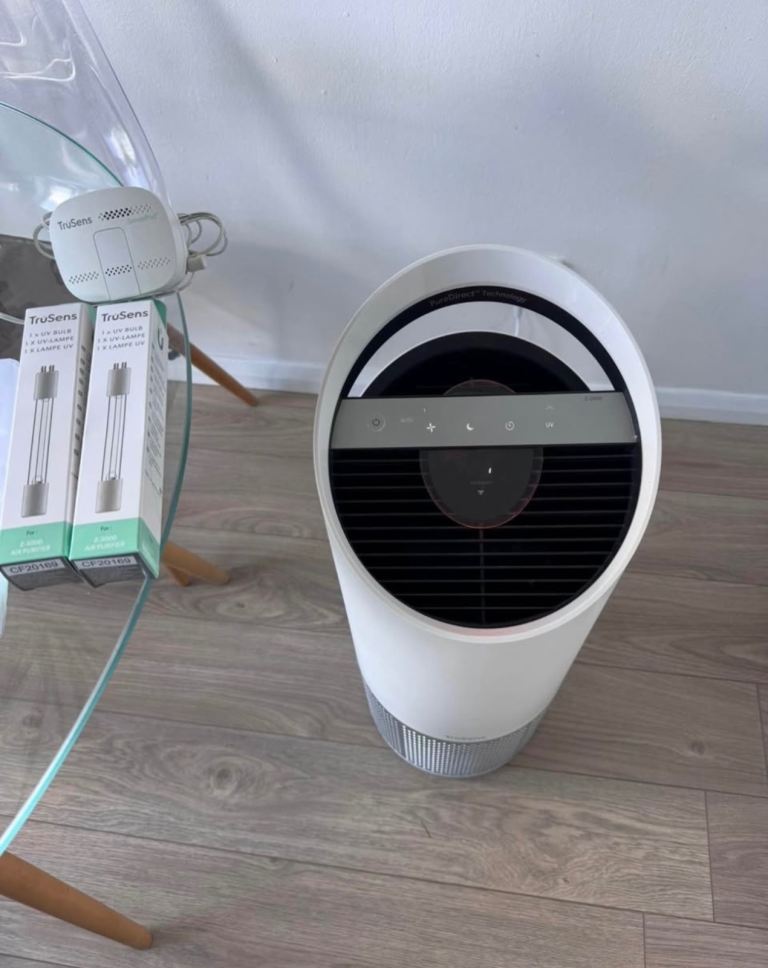 TruSens Z-3000 air purifier with extras