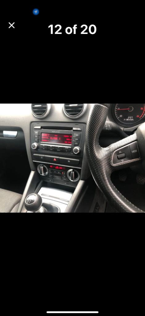 Audi, A3, Hatchback, 2009, Manual, 1896 (cc), 5 doors