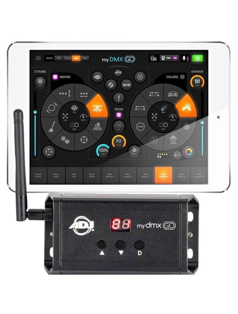 ADJ myDMX GO Wireless DMX Lighting Controller – Brand New, Unused & Boxed