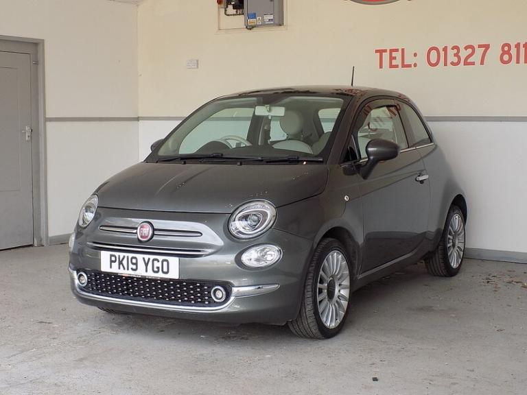 2019 Fiat 500 1.2 Lounge 3dr HATCHBACK PETROL Manual
