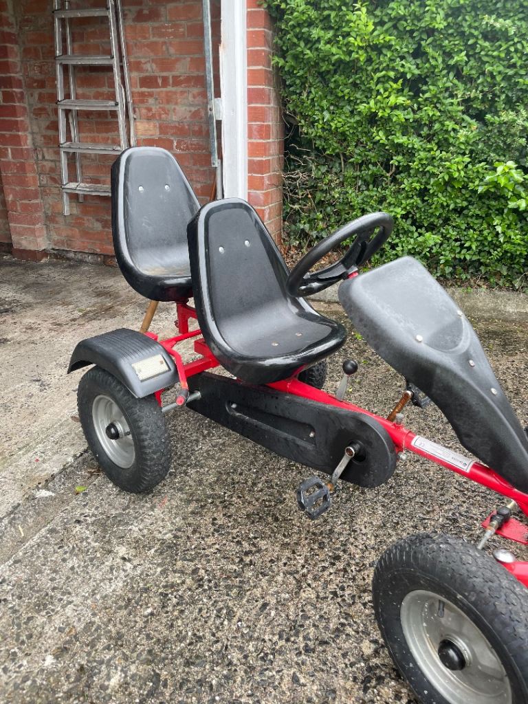 Kids 2 seat go cart
